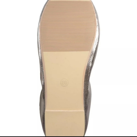 Journee Collection Lindy Flats Pewter -9 - Picture 4 of 8